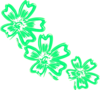 Ligth Green Flower Clip Art