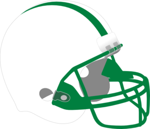 Green And White Helmet Clip Art