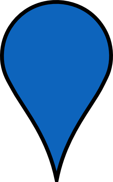 Google Maps Icon - Blue Clip Art at Clker.com - vector clip art online