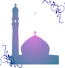 Floral Masjid Clip Art