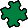 Green Puzzle Clip Art