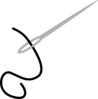 Needle Plain Clip Art