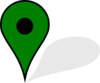 Google Maps Pin Green Clip Art