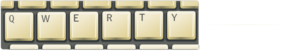 Qwerty Keyboard Clip Art