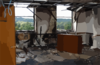 A Damaged Office In The Pentagon Clip Art