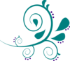 Swirl Paisley Clip Art