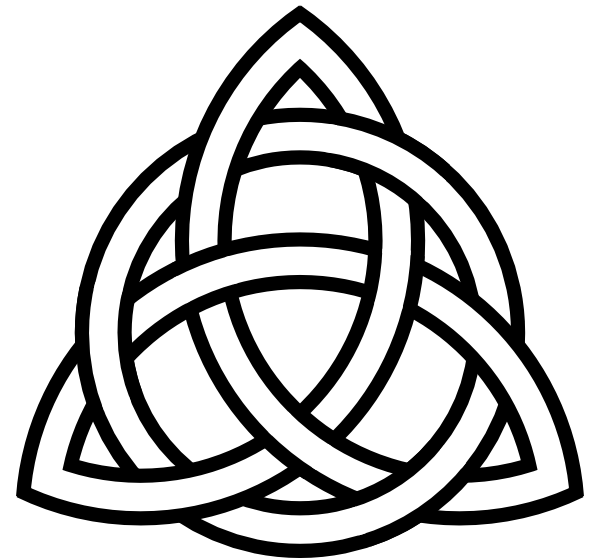 Triquetra Clip Art at Clker.com - vector clip art online, royalty free