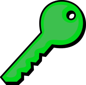 Green Key Clip Art at Clker.com - vector clip art online, royalty free