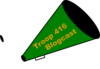 Troop 416 Bullhorn Clip Art