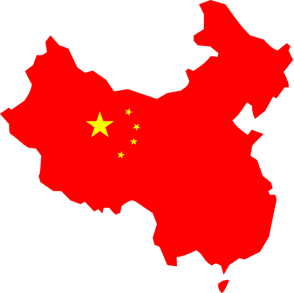 China Map Clip Art at Clker.com - vector clip art online, royalty free