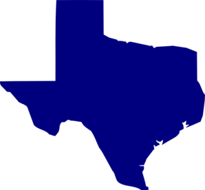 Blue Texas Clip Art