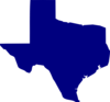 Blue Texas Clip Art