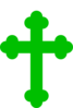 Green Cross Clip Art