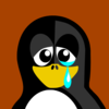 Sad Penguin Clip Art