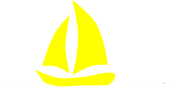 Yellow Sailboat Clip Art at Clker.com - vector clip art online, royalty