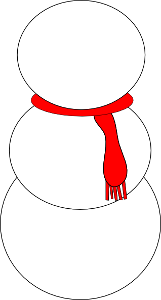 Snowman Clip Art at Clker.com - vector clip art online, royalty free