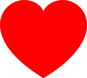 Download Red Heart Clip Art at Clker.com - vector clip art online, royalty free & public domain