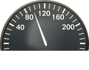 Speedometer 100 Mph Clip Art