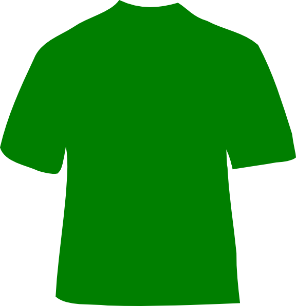Green T-shirt Clip Art at Clker.com - vector clip art online, royalty ...