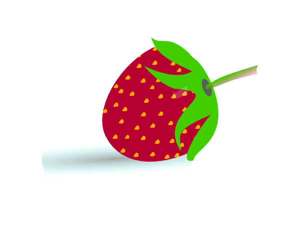 Small Strawberry Clip Art at Clker.com - vector clip art online