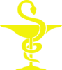 Yellow Pharmacy Logo Clip Art