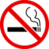 No Smoke Sign Clip Art