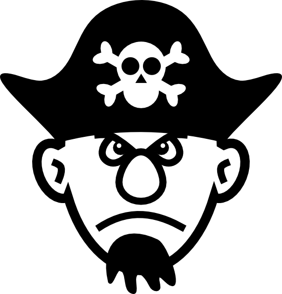 Angry Young Pirate Clip Art at Clker.com - vector clip art online