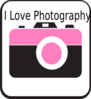 I Love Photography Clip Art