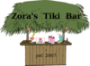 Tiki Bar Logo Clip Art