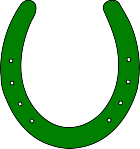 Horse Shoe Outline Clip Art