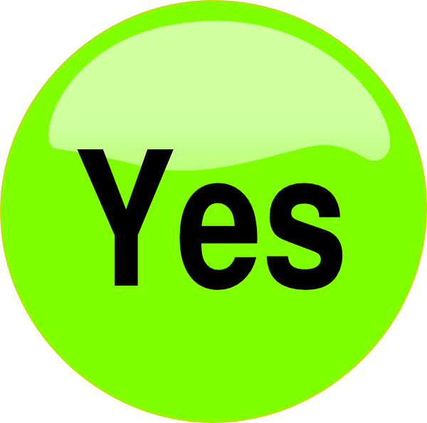 Yes Yes Yes Clip Art - IMAGESEE