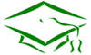 Mortarboard Outline-shs Clip Art