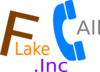 Flake Call.inc Logo Clip Art