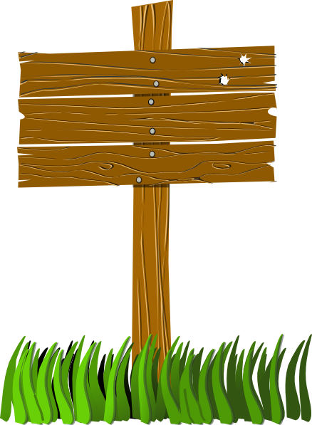 Wood Sign Clip Art at Clker.com - vector clip art online 