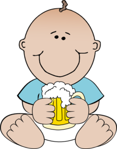 Download Beer Baby Clip Art at Clker.com - vector clip art online, royalty free & public domain