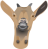 Goat Head 2 Clip Art