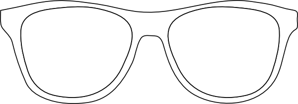Whitesunglasses Clip Art at Clker.com - vector clip art online, royalty ...