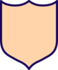 Beige Shield Clip Art