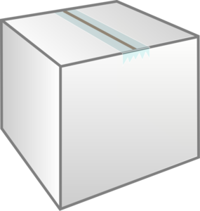 Box White Clip Art