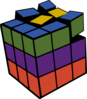 Rubiks Cube 3d Colored Clip Art