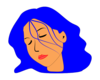 Sleeping Woman Clip Art