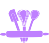 Baking Utensils Clip Art