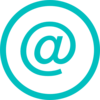 Teal Email Logo Clip Art