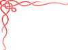 Red Celtic Swirl Clip Art