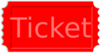 Red Ticket Stub Clip Art