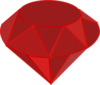 Ruby Gemstone Clip Art