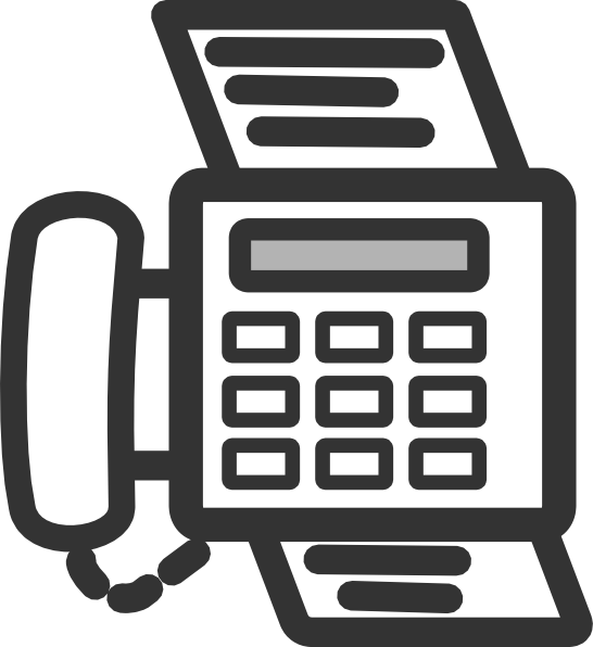 Fax Machine Clip Art at Clker.com - vector clip art online, royalty