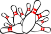 Bowling Pins Clip Art