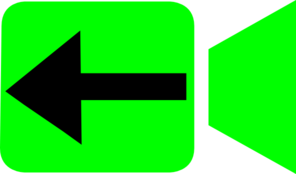Video Out Call Icon Clip Art