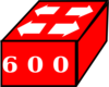 Switch Cx600 30 X 30 Final Okupa Rojo Clip Art